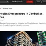 印尼媒体因揭秘网赌产业链而遭到网络攻击 攻击流量100%来自柬埔寨-博彩黑台-免费彩金论坛